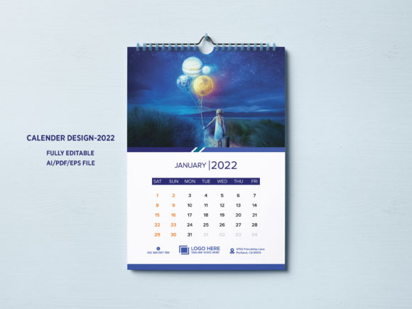 Discover the Versatile Calendar Design-2022