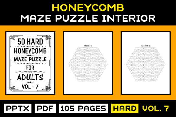 Explore Creative Possibilities with 50 Hard Adults Maze Puzzle Interior V-7