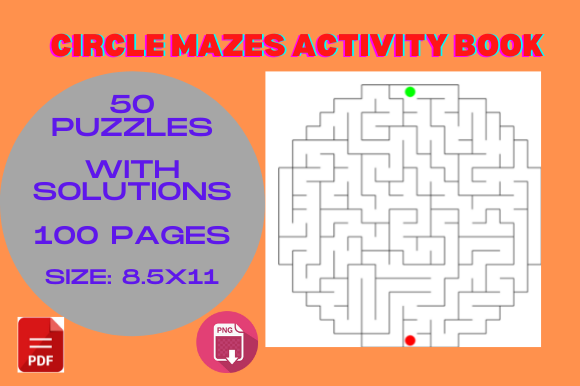 Explore the Intriguing World of Circle Mazes: A Perfect Puzzle Book for KDP