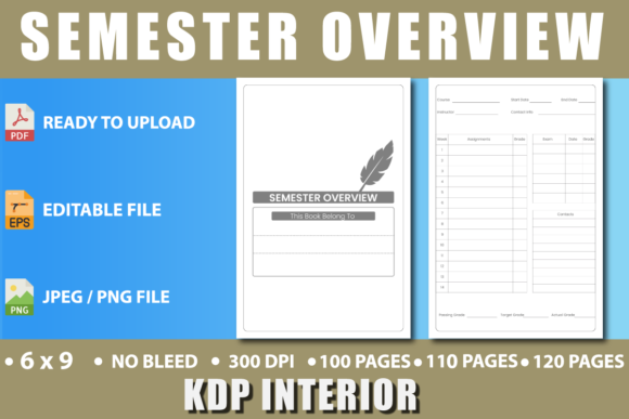 Semester Overview: A Practical Guide to KDP Interiors and Academic Planning