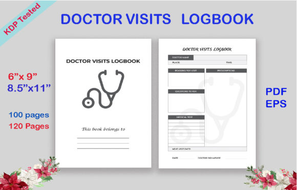 Unique Doctor Visits Logbook Interiors 100-120