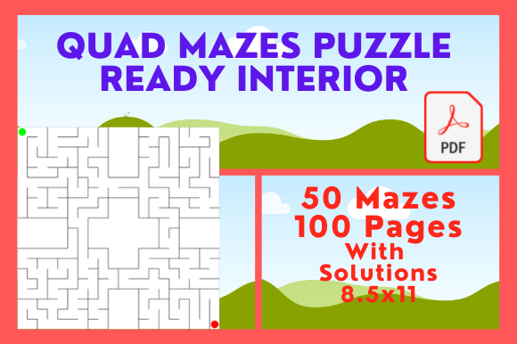 Unlocking the Fun and Challenge with Quad Mazes Puzzle Books